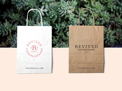 Revived Bags apparel clothing brand logo resale