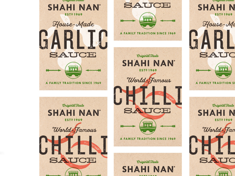 Sauce Bottle Label by Dustin M Myers on Dribbble