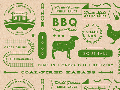 London Rail Brand Pattern bbq brand pattern indian restaurant london restaurant design southall