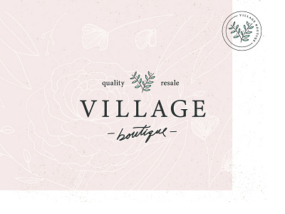 Village Boutique Rebrand