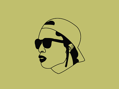 Asap Rocky asap draw drawing icon illustration music rocky vector