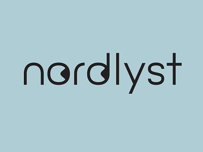 Nordlyst Identity blue branding font identity logo logotype ocean portfolio profile