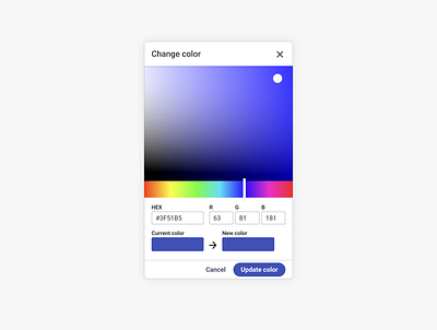 Maxxton - Color picker app color color picker colour design input saas ui