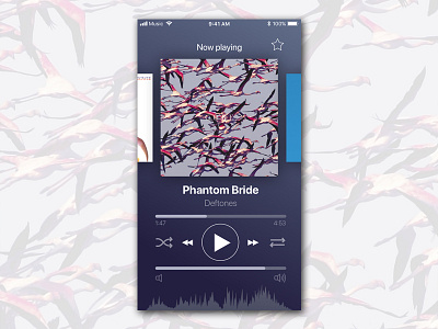 Music Player 009 daily ui