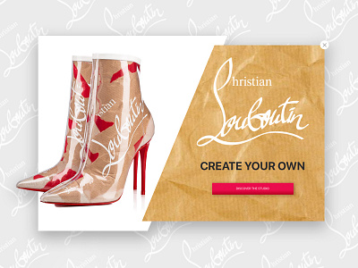 Louboutin - Pop Up / Overlay 016 daily louboutin ui