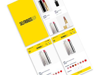 Selfridges - Customize Product 033 daily ui