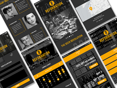 The Reformation Brewery 036 038 039 daily ui