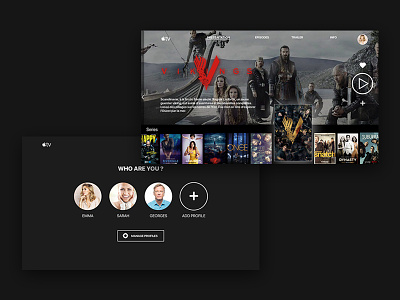 Select User Type - Smart TV 064 daily ui