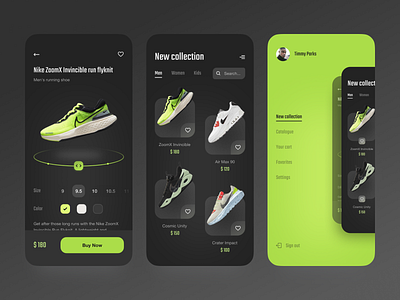 E-commerce App UI by Natalie Berdnyk for Uptech on Dribbble