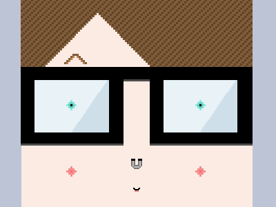 Pixel Art Self Portrait