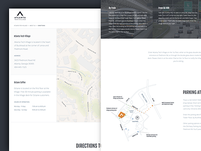 Getting Directions clean design illustration map ui user interface ux