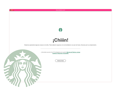 Error 404 Starbucks 404 404 error 404 error page 404 page 404page daily challange daily ui daily ui challenge design error error 404 error message error page figma ui