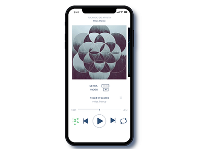 Spotify For iPhone X Light Theme. Colorblind friendly. colorblind light theme spotify uidesign