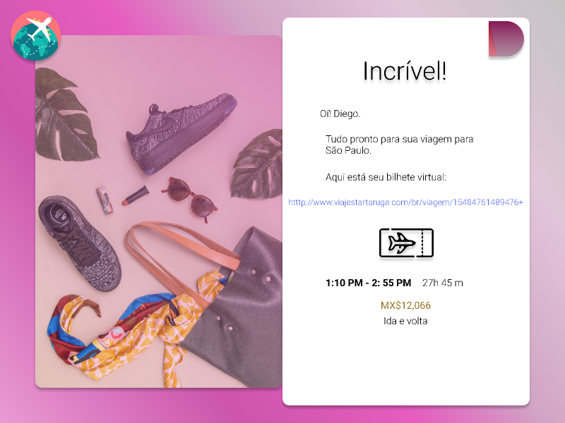 Daily UI Challenge 017 Email receipt email email receipt animation daily ui challenge daily ui daily challange figma design