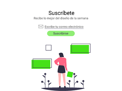 Daily UI Challenge 026 Subscribe