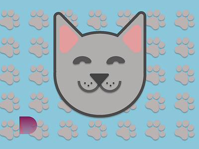 Quick cat design figma illustration logo