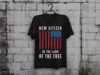 New Citizen T shirt Design american citizen custom t shirt design merch by amazon shirts t shirt designer teesdesign teespring typography