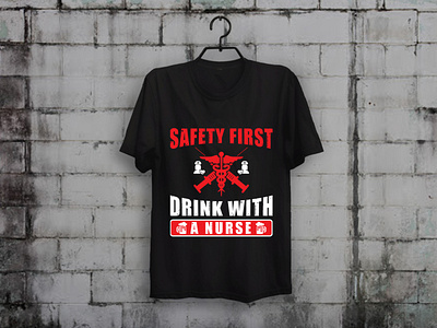 Safety First Nurse T-shirt