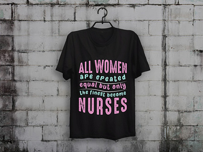 Finest Nurses T-shirt Design Ashiq Mubassir on