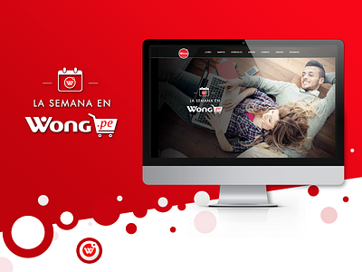 Semana Wong landing web design wong