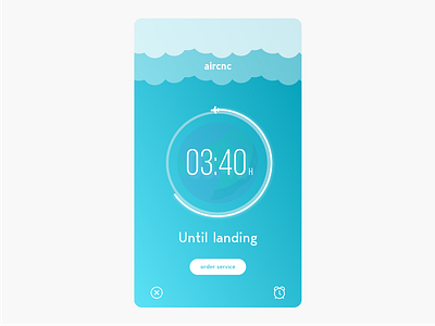 Daily UI Challenge Day #14 - Countdown Timer app dailyui gradient icon mobile ui ux