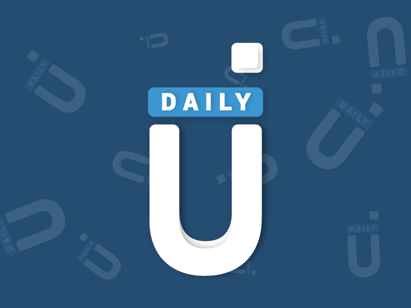 Daily UI Challenge Day #52 - Daily UI Logo by Kevin Lehtla on Dribbble