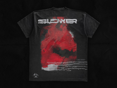 Slower / 044 apparel design photoshop poster poster a day poster art poster design print t shirt typography