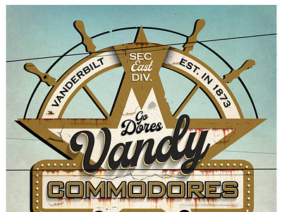 Vandy Vintage Poster