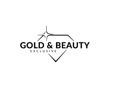 Gold & Beauty Exclusive branding logo vector