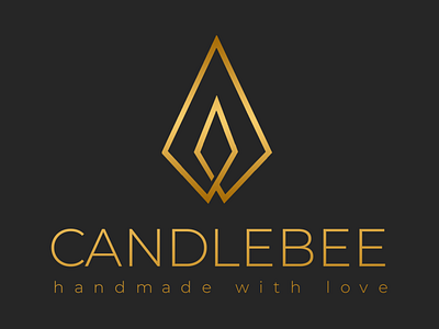 Logo for CandleBee branding design icon logo logo design logodesign logotype minimal minimal logo minimal logos modern logo typography vector