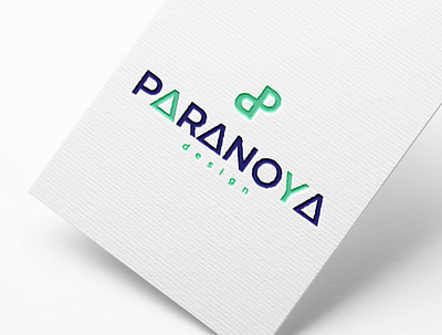 Logo for PARANOYA DESIGN STUDIO branding design icon logo logo design logodesign logotype minimal typography vector