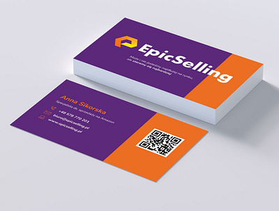 Business cards for EpicSelling brand design brand identity brandidentity branding business card business card design business cards businesscard creative design logo minimal minimalist modern typography vector