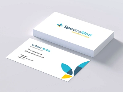 Business card for Spectramed branding brochure design business card design business cards businesscard businesscarddesign businesscards cannabis design flyer design logo logotype minimal modern typography