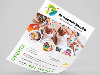 Kindergarten flyer branding brochure brochure design business card design businesscard design flyer design logodesign minimal modern