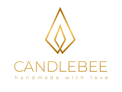 Logo for CandleBee brand brand design brandidentity branding branding design design identity logo logodesign minimal modern typography vector