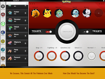 Johto Pokedex by FriskyTater on Dribbble