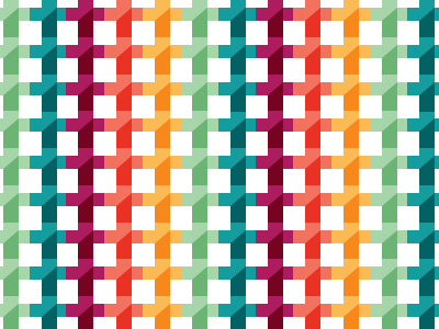 T Pattern color colorful colors combinations. flat flat design rebound y pattern