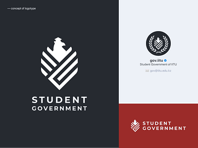 Concept of logotype for youth organizations communities community design flat government logo logodesign logos logotype logotype design logotypedesign minimal minimalism organizations school student vector youth