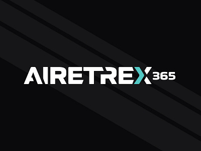 Airetrex 365 | Logo 1 air bold cycle destroy destruction determined forward germ germs logo pathogens purifier sanitization strong tough uv c uvc virus viruses x