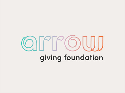 Arrow Giving | Logo 4 aim arrow ashby charity forward foundation give logo loop minnesota movement northrock path pathway search trail true wordmark