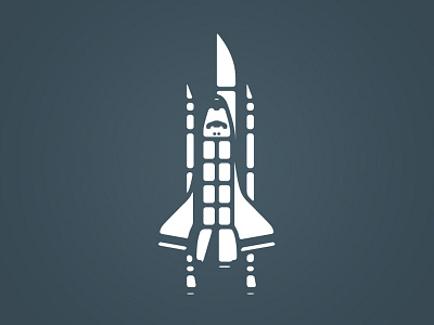 Space Shuttle icon shadow space space shuttle