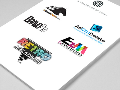 Collection of Logos brand design design illustration logo