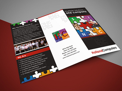 Trifold Flyer Design brand design graphic design print design trifold mockup