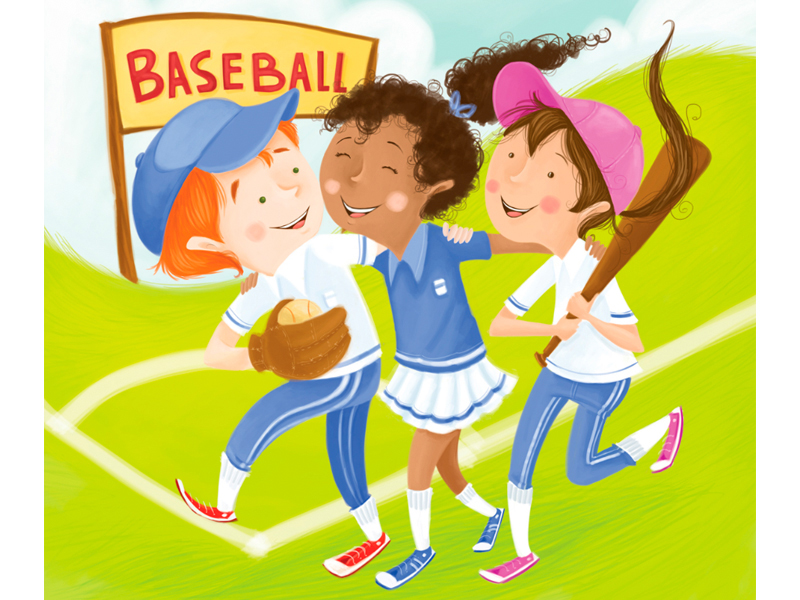 Kids book illustration by Fabiana Salomao on Dribbble