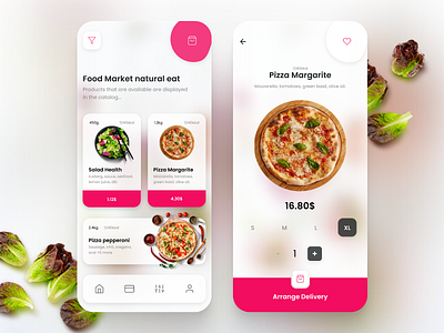 [1] Restaurant, food, delivery, purchase, market, App aplication app app design appstore delivery designer eat eat24 food food and drink food app googleplay market product purchase typography ui ux uxui