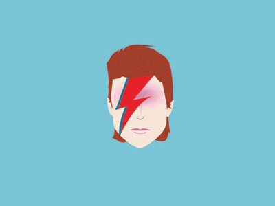 Bowie bowie david illustration minimal