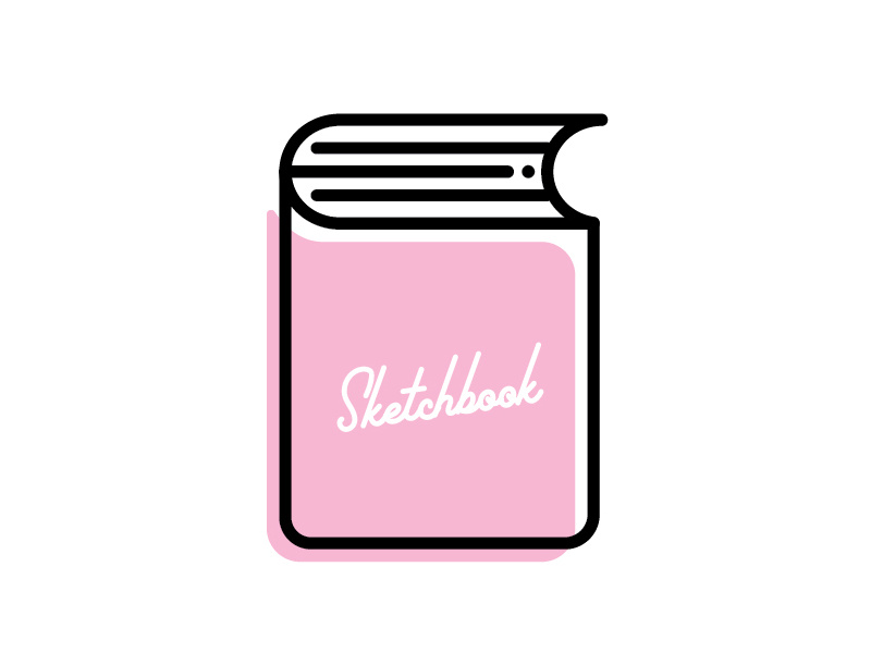 Sketchbook Icon by Courtney LeSueur on Dribbble