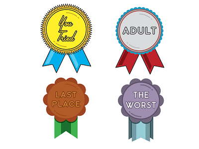 Awards app apple award blinks iphone medal ribbon sticker trophy