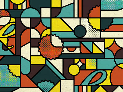 Geometric Illustration for packaging