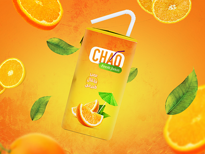 Chao branding clean design freshjuice identity illustration illustrator juice juices logo minimal orangjuice packaging vector